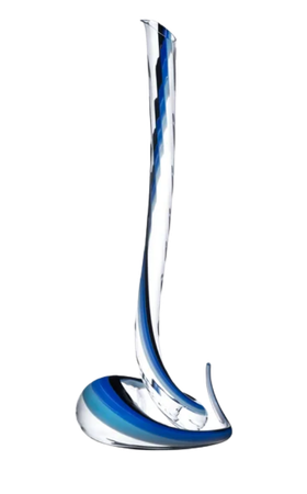 RIEDEL Cobra Magnum Decanter - Blue / Black