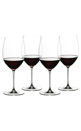 Riedel Veritas Pay 3 Get 4 Cabernet/Merlot 265 Anniversary Set