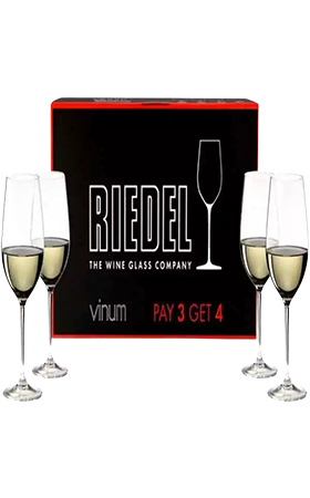 Riedel Vinum Riesling Pay 3 GET 4