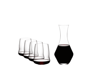 Riedel SL Wing 4-Pack + Decanter